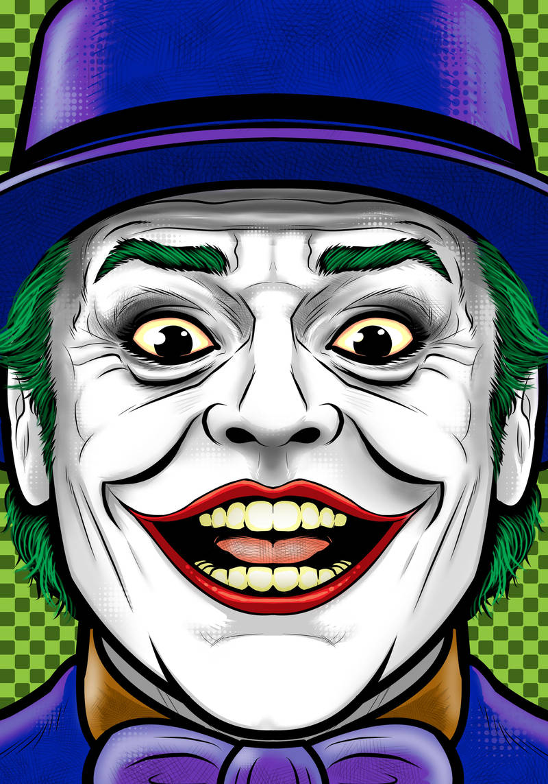 Jack Nicholson Joker by Thuddleston
