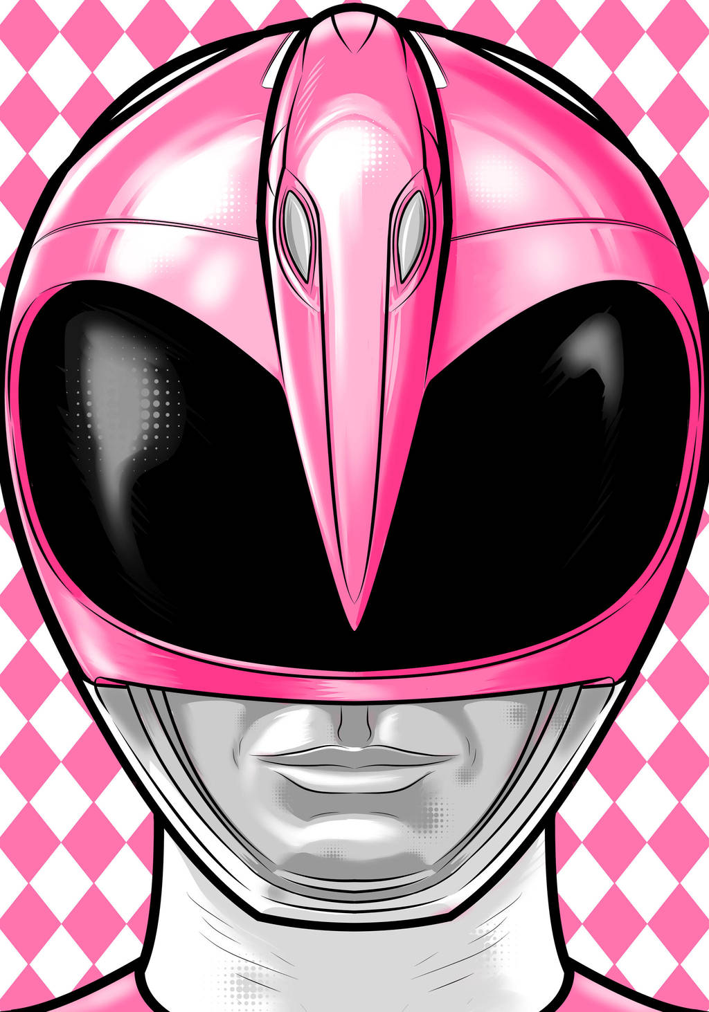 Pink Ranger by Thuddleston on DeviantArt