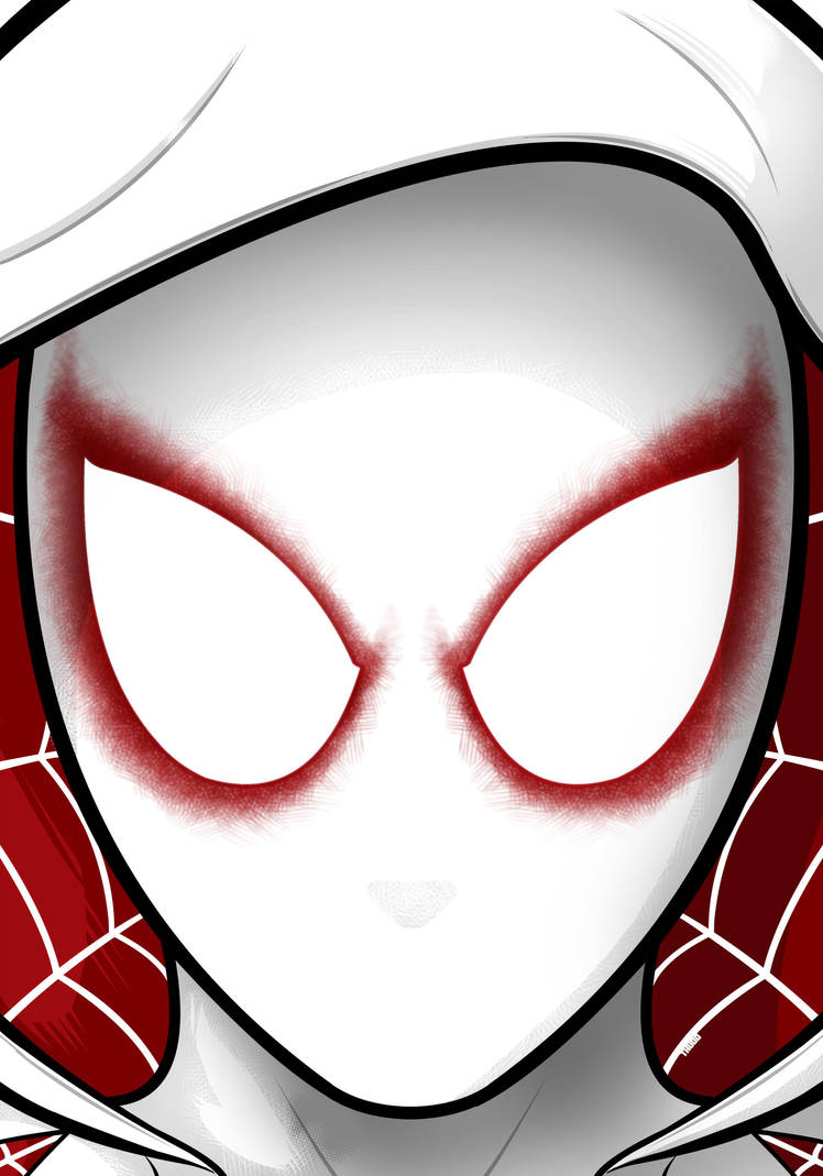 Spider Verse Gwen Stacy Face