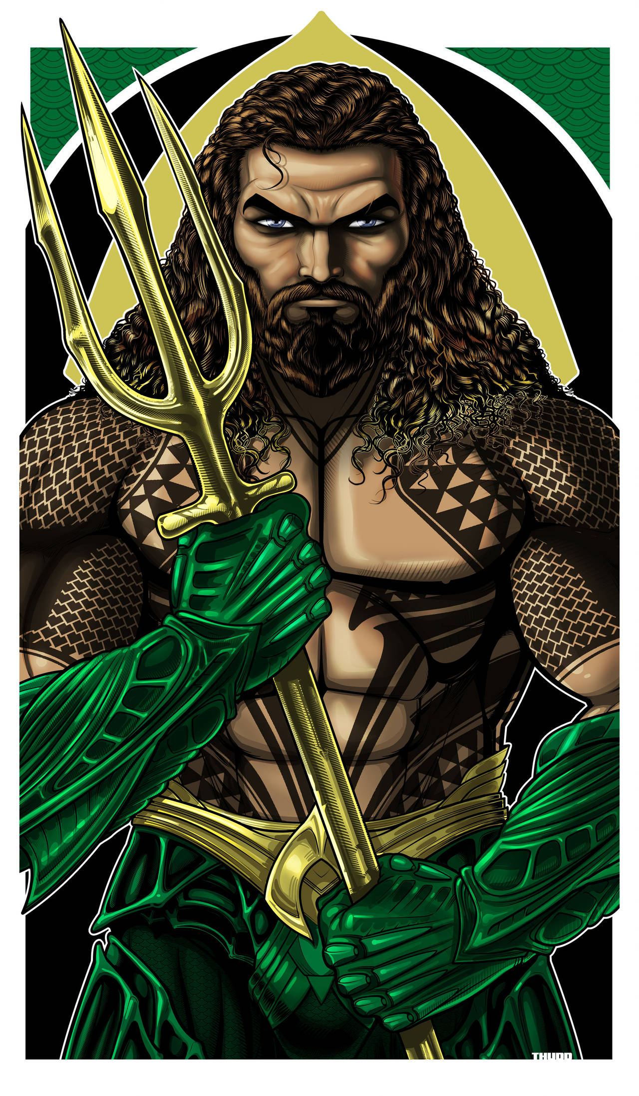 Aquaman Tattoo ICON by Thuddleston on DeviantArt