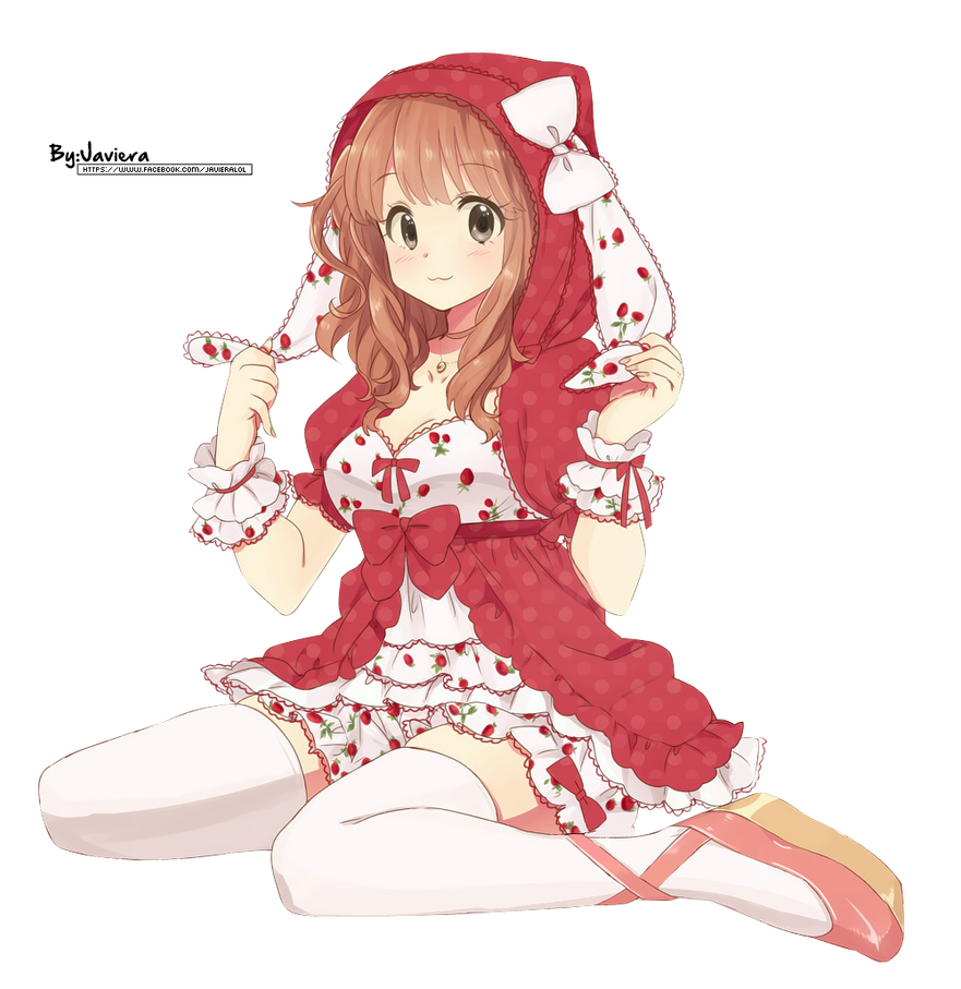 Cute Anime Girl Render By Mikushooter On Deviantart