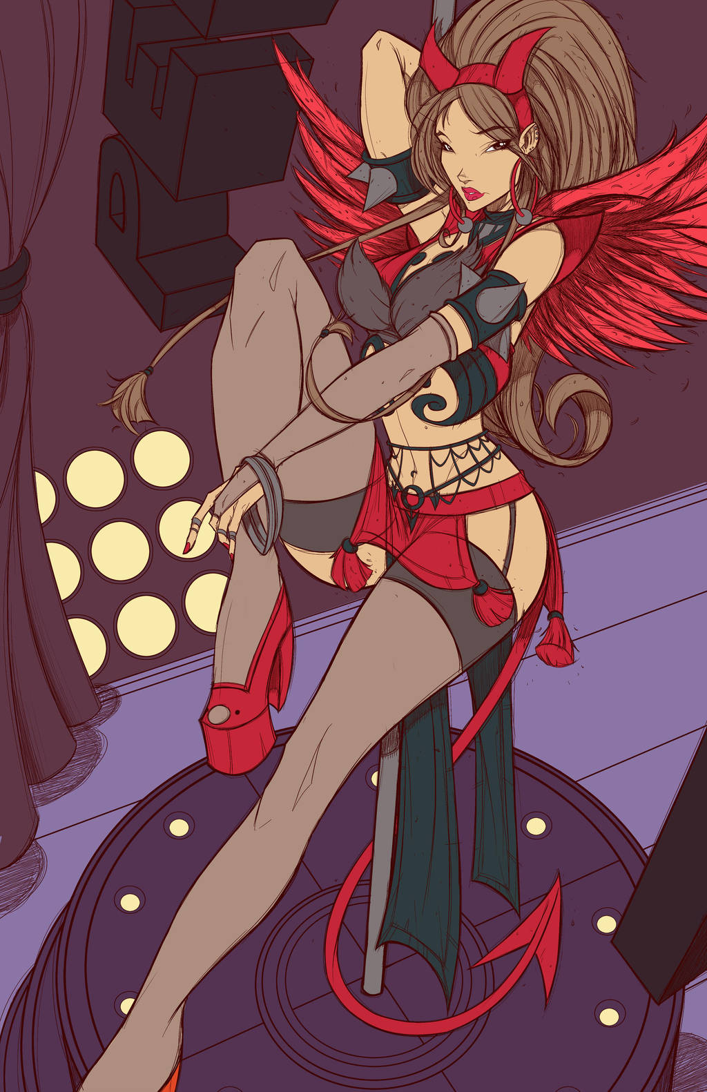 Penny Cover - POLE DANCE FLATS by RobDuenas