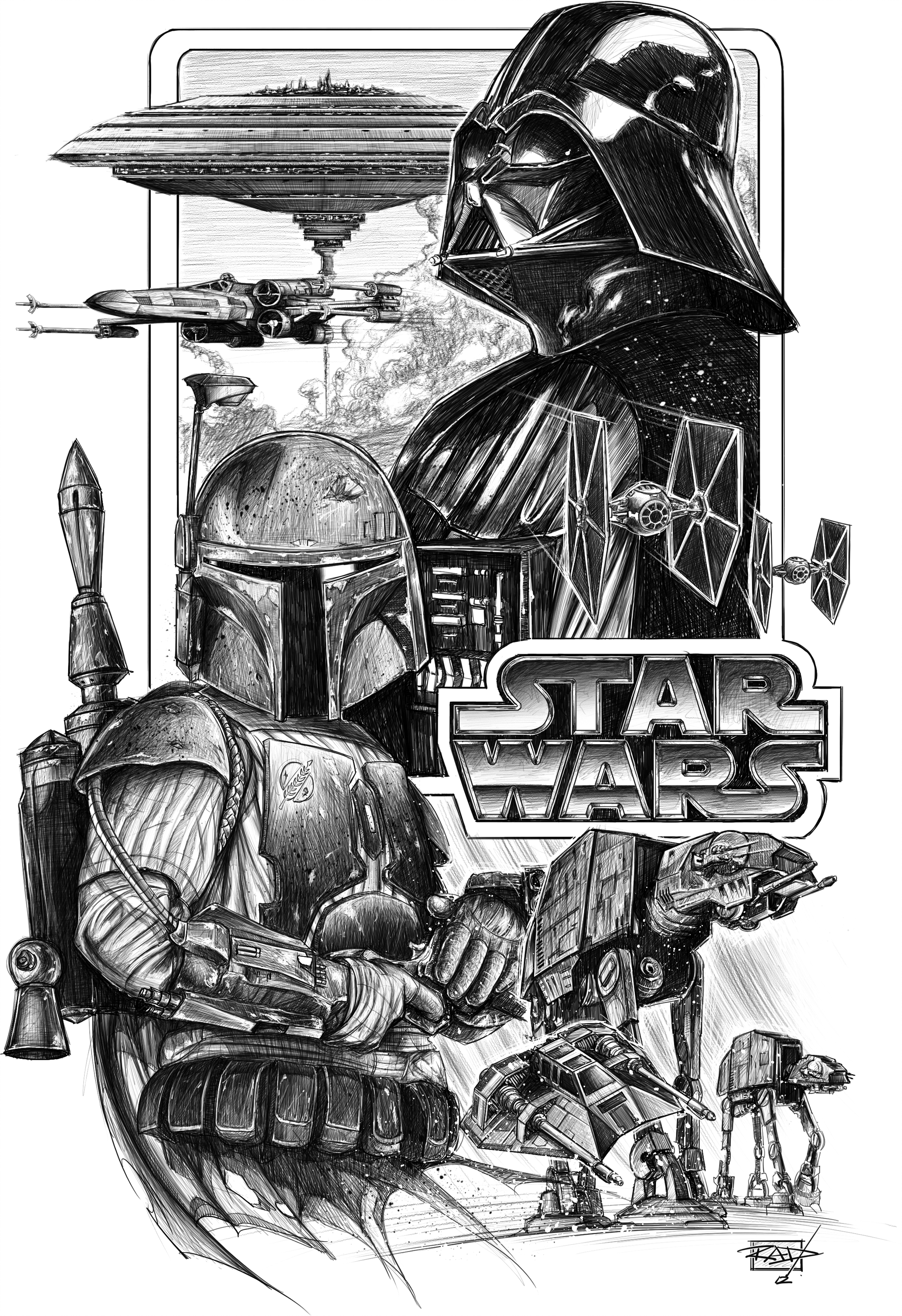 STARWARS SHIRT 01 by RobDuenas