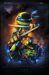 TMNT Mini Leo by RobDuenas