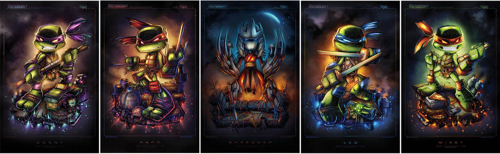 TMNT Minis by RobDuenas TMNT Minis by RobDuenas