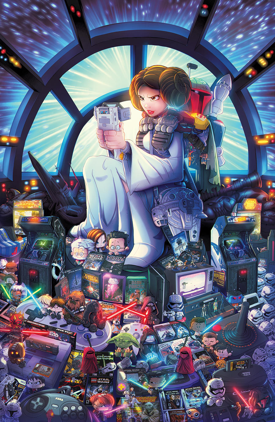 Star Wars Gaming Tribute by RobDuenas