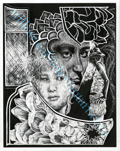 scratchboard by willowleaf