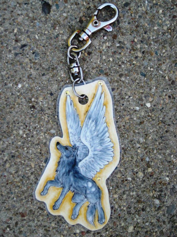 Zulaya Prismacolor Keychain by ZulayaWolf