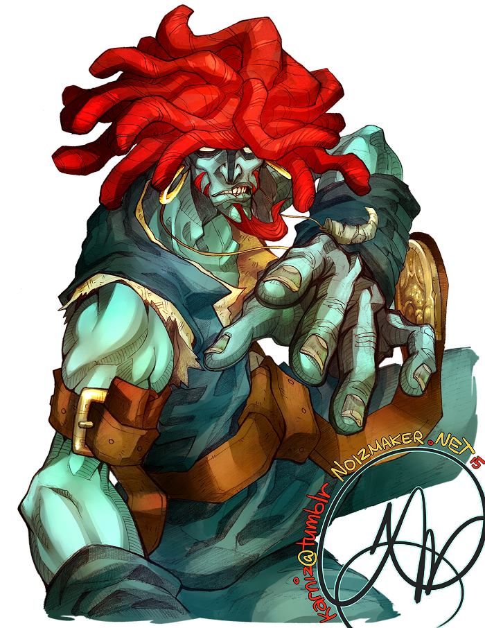 Final Fantasy IX: Salamander / Amarant by karniz