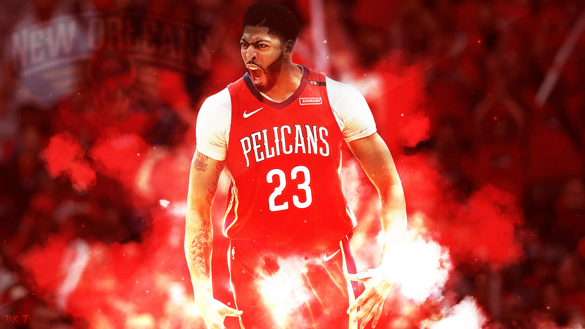 Anthony Davis 2018-19 Wallpaper HD by BkTiem on DeviantArt