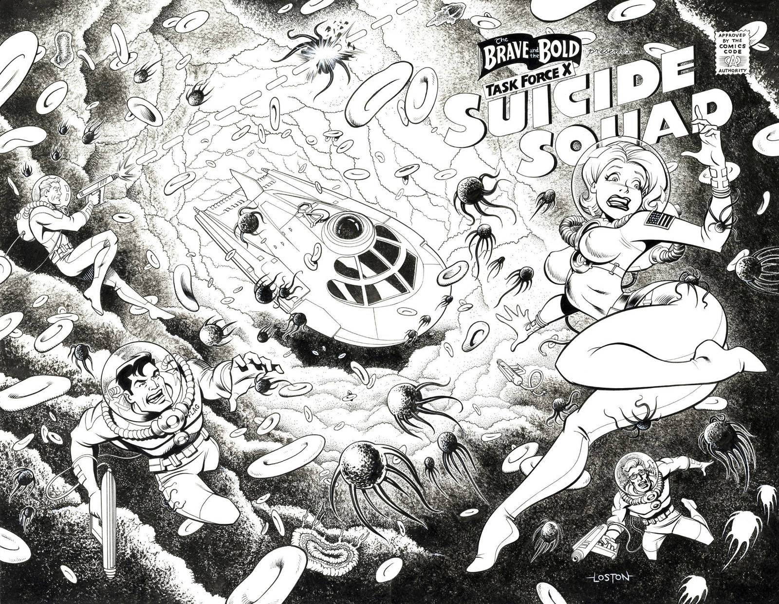 SUICIDE SQUAD COMMISSION #4 by LostonWallace