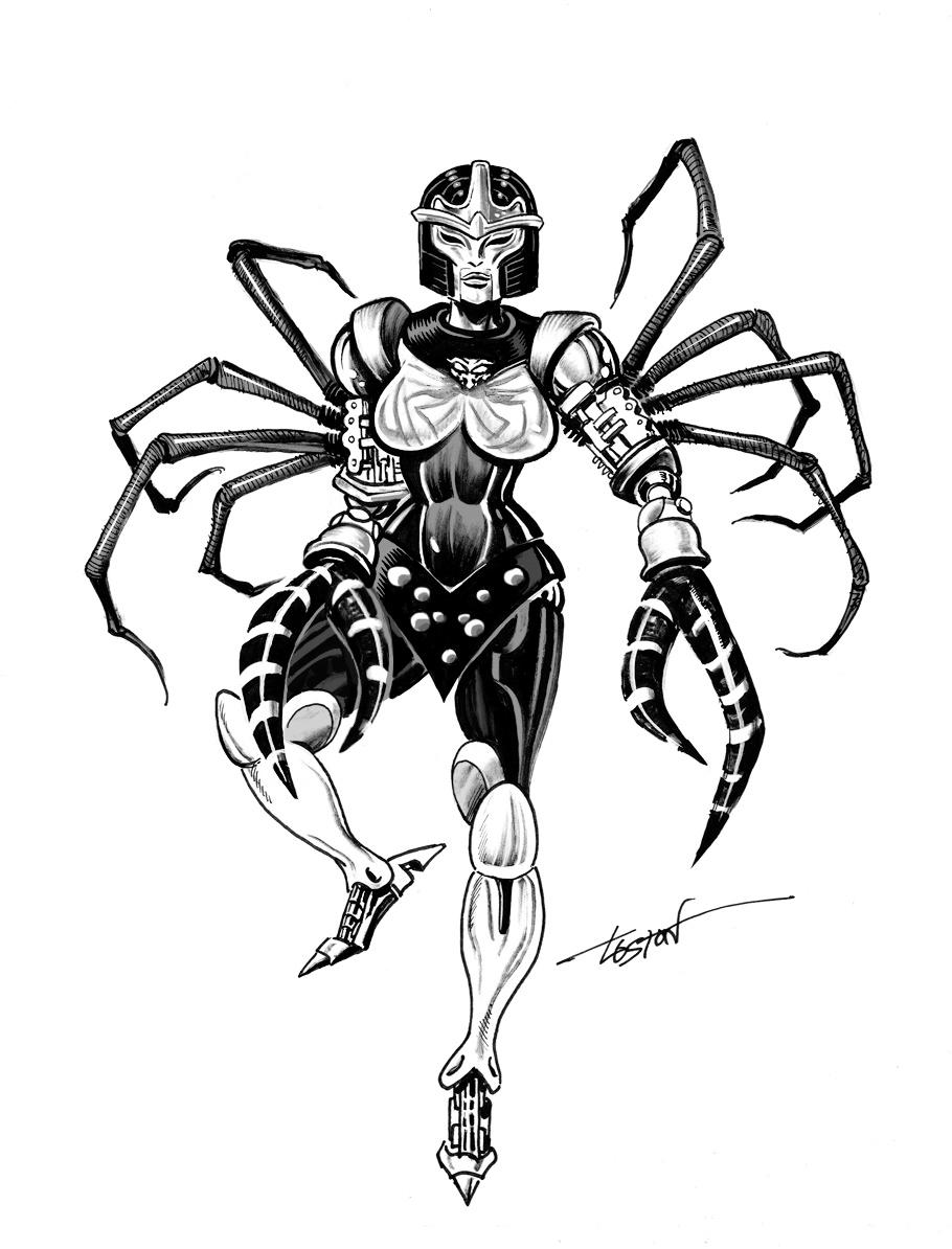 Transformers Beast Wars: Black Arachnia by LostonWallace