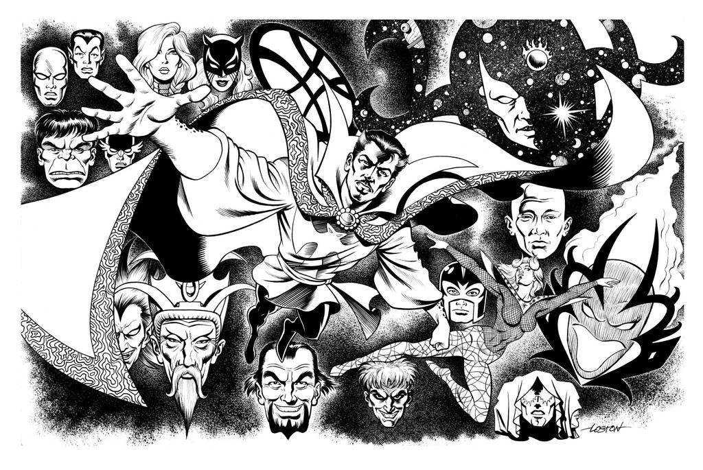 DOCTOR STRANGE Commission by LostonWallace
