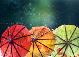 under the rain by Orwald