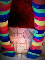 Raindow Socks by TrixiMalice