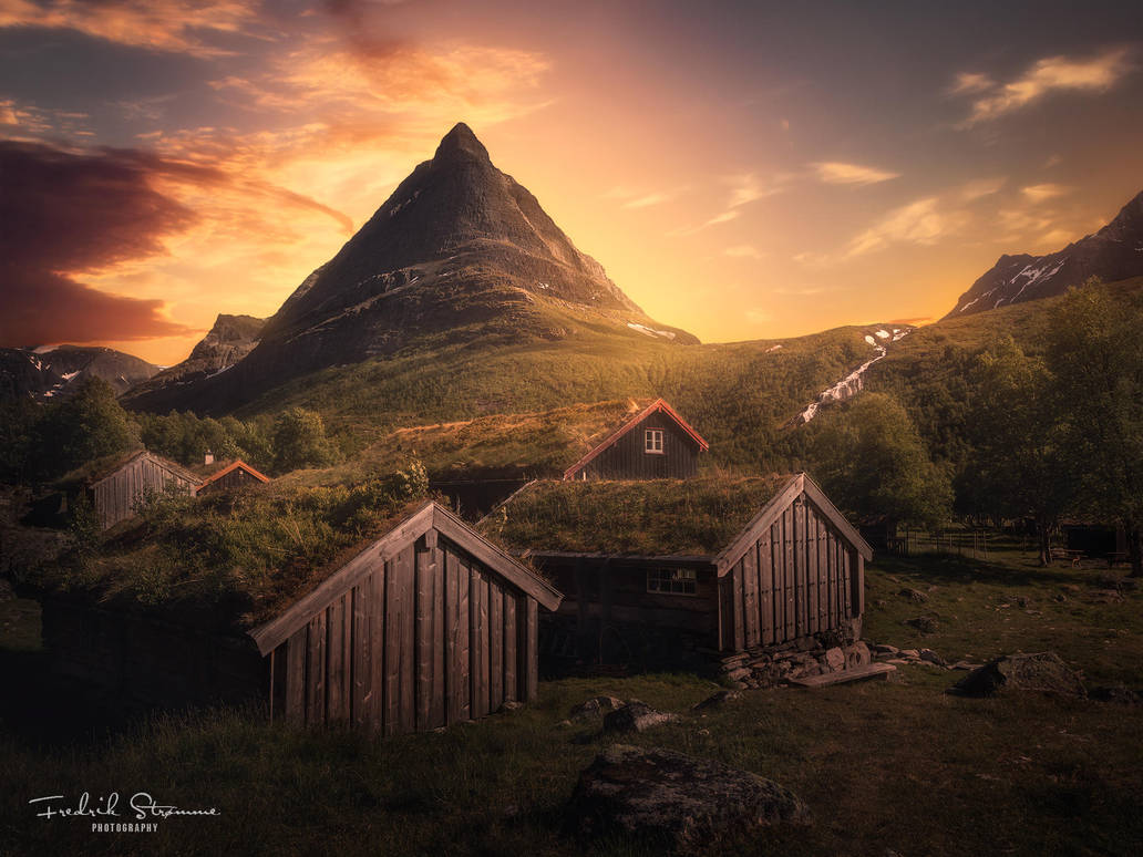Summer in Innerdalen by streamweb