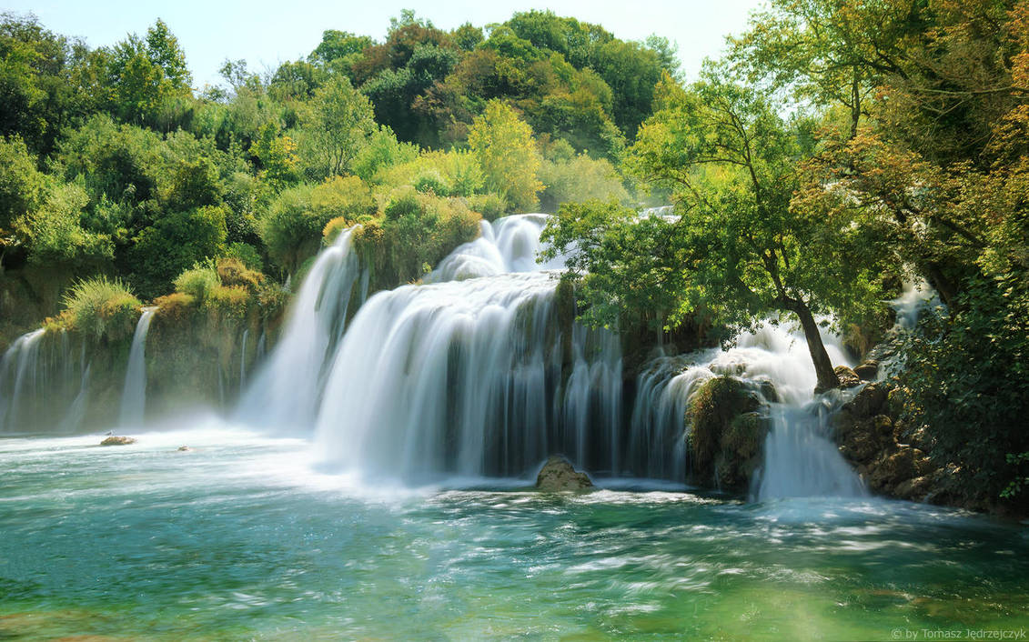 Krka Waterfall by shade-pl