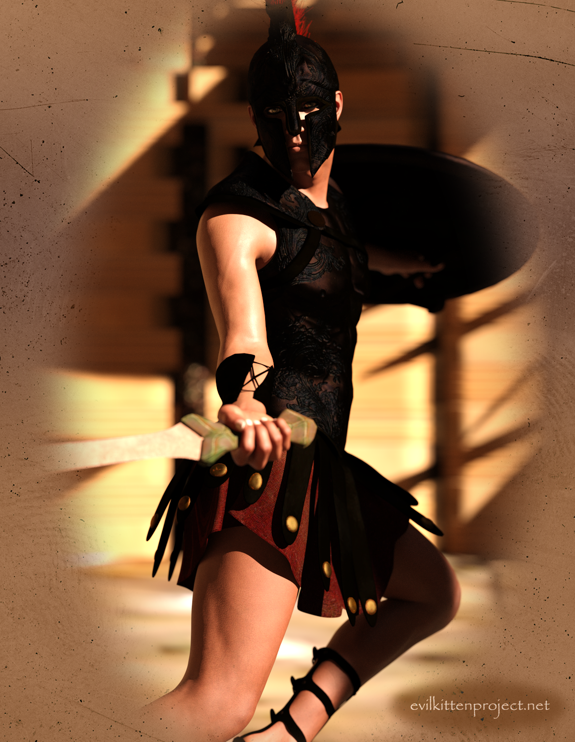 Gladiator by kittenwylde