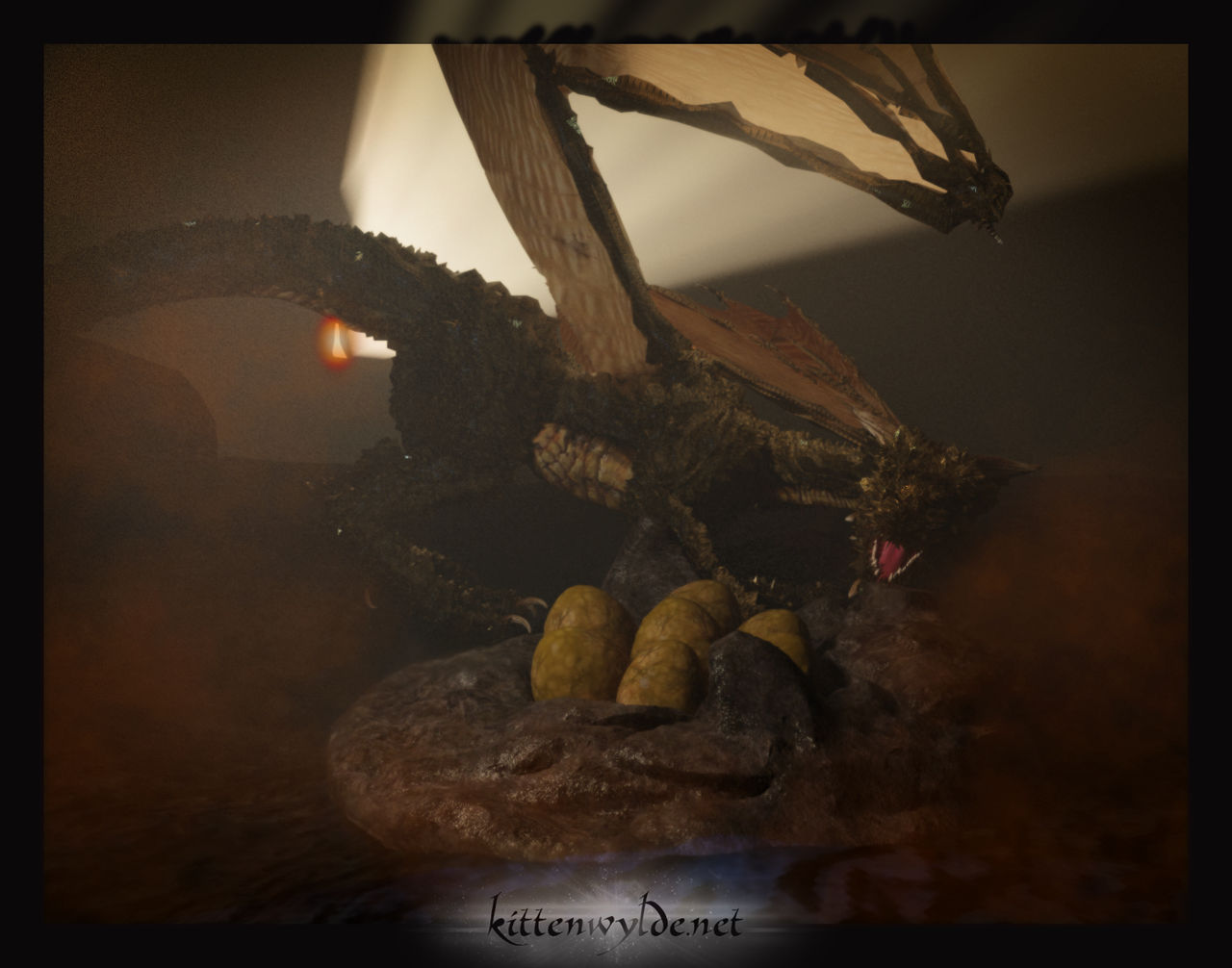 Dragon Queen by kittenwylde