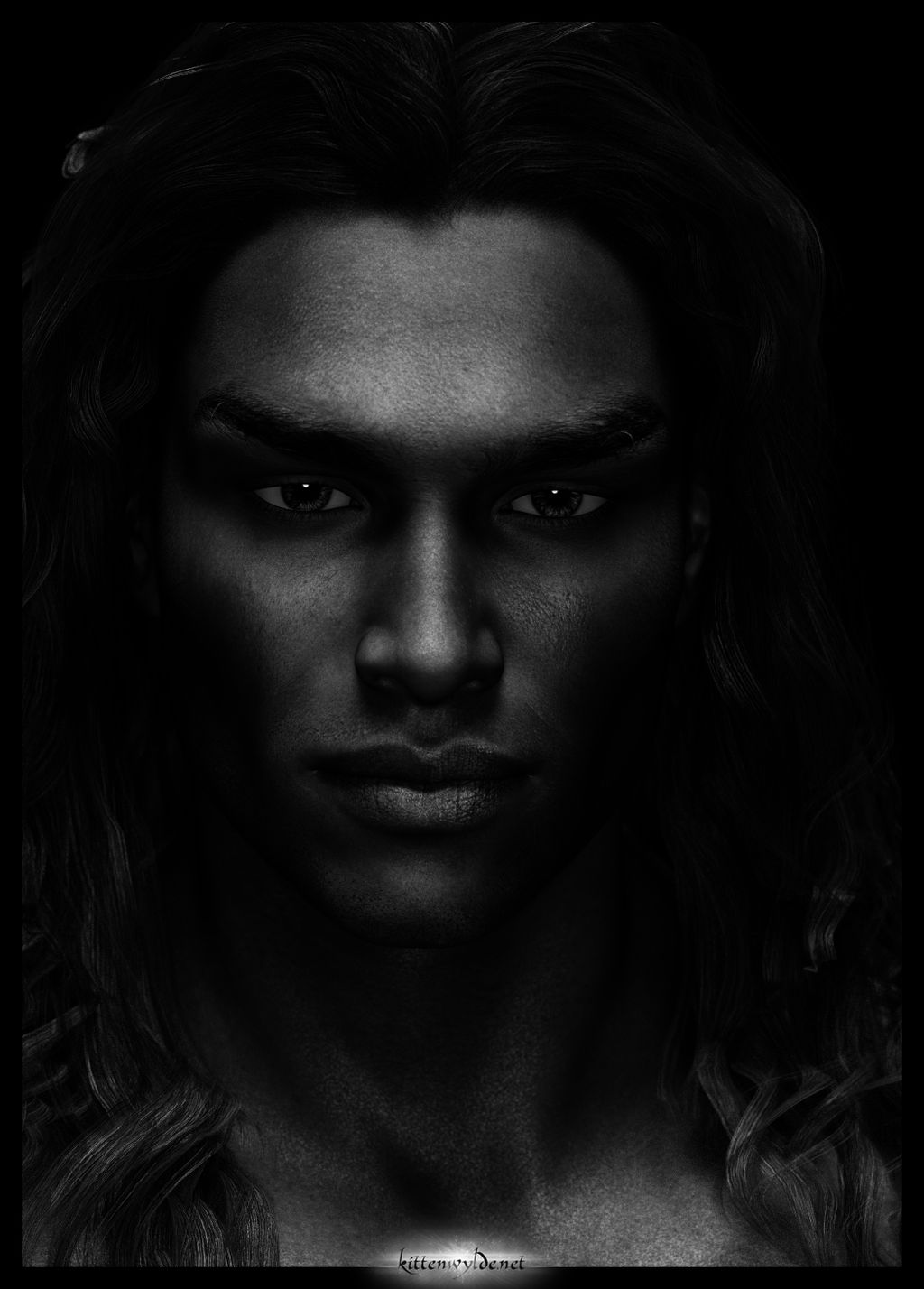 Random Portrait - Mace by kittenwylde