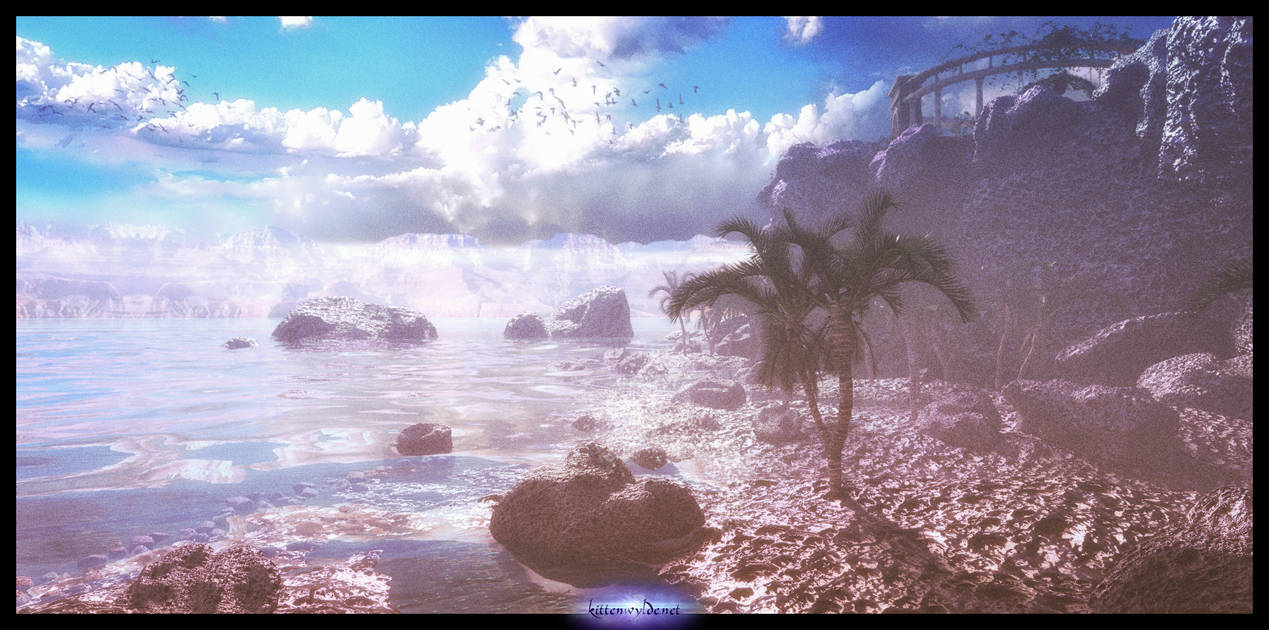 Fantasy Beach by kittenwylde