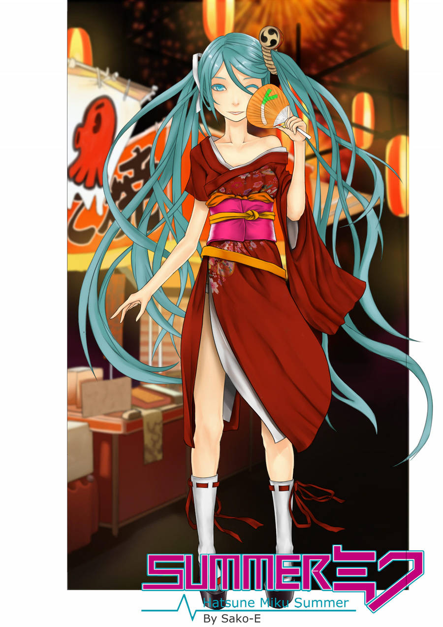 hatsune miku summer
