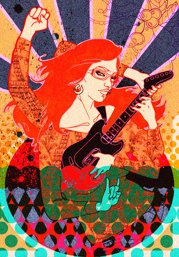 self-portrait by brainleakage