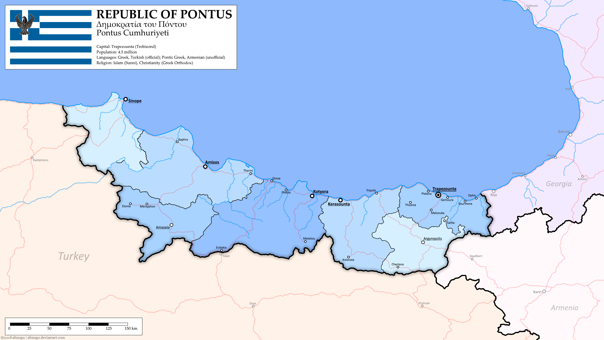 Republic of Pontus by altmaps