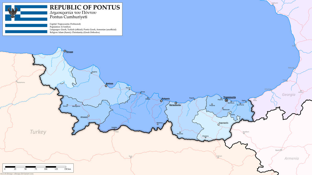 Republic of Pontus by altmaps