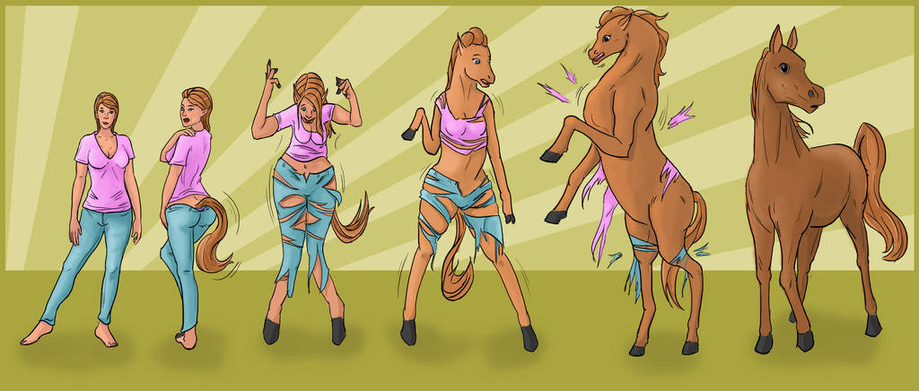 Horse Transformation Comic Horse Transformation Comic
