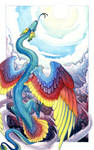 Rainbow Serpent by hibbary