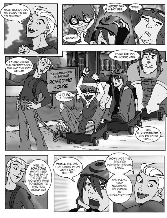 brotherhood comic page 1 by hibbary