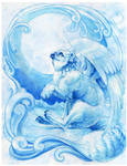 Blue Winter by hibbary