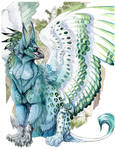 Forest Griffin by hibbary