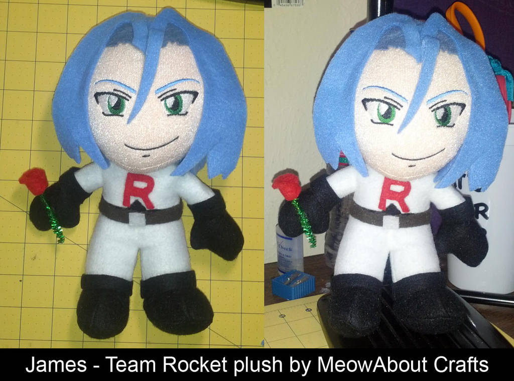 James of Team Rocket - plush doll by MandyNeko