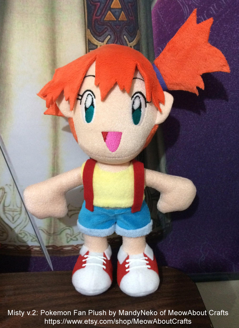 Misty Fan Plush v.2 by MandyNeko
