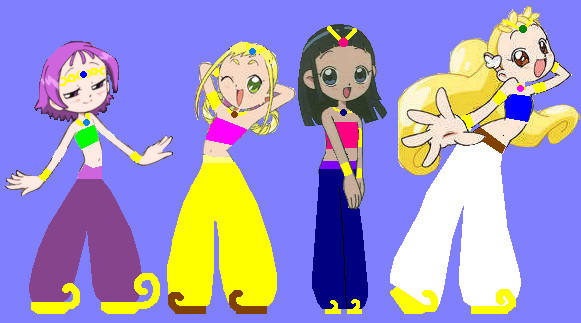 The Genie Team (main Charaters) by grantgman