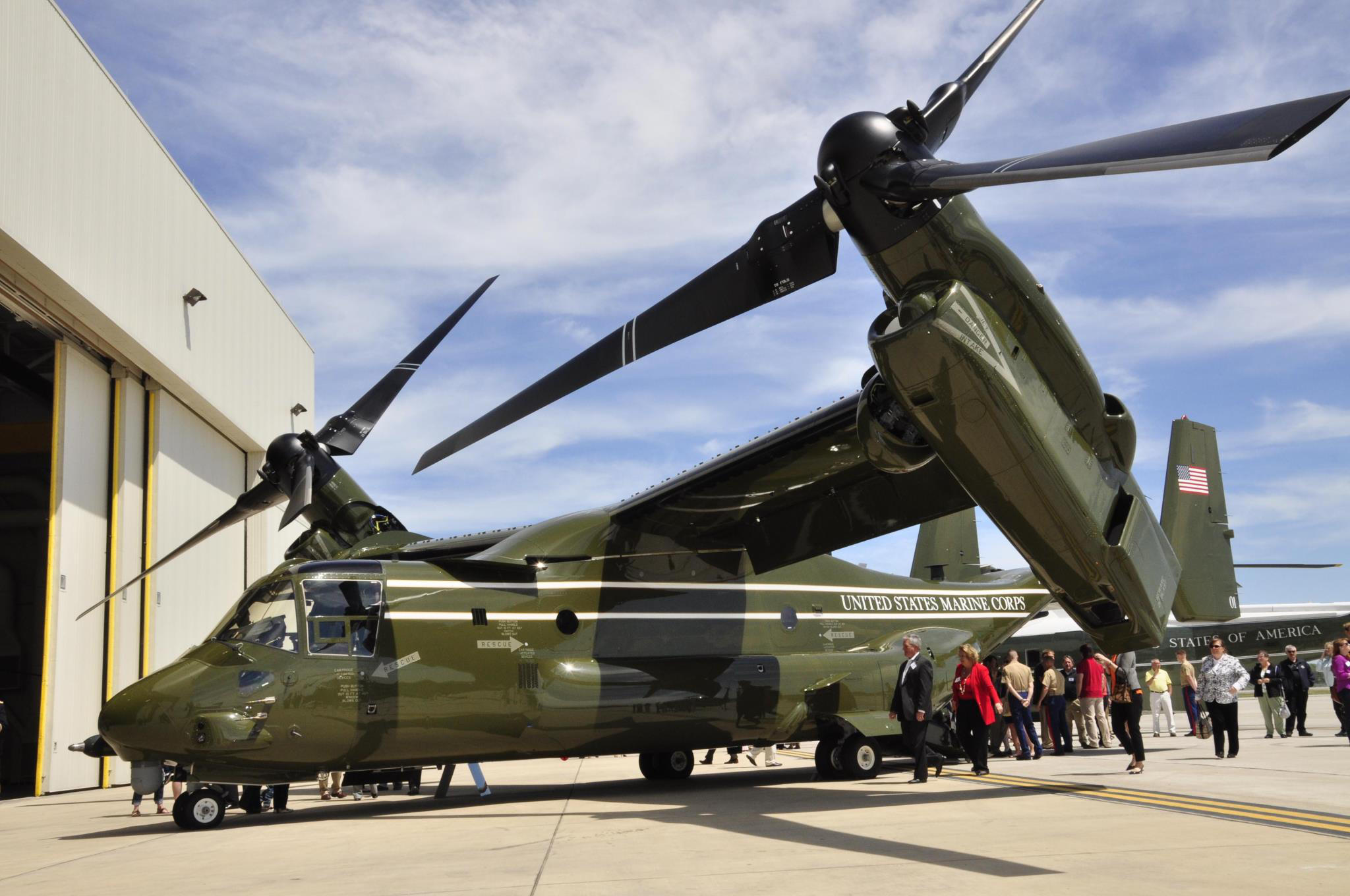 HMX-1 Marine One V-22 Osprey by GeneralTate