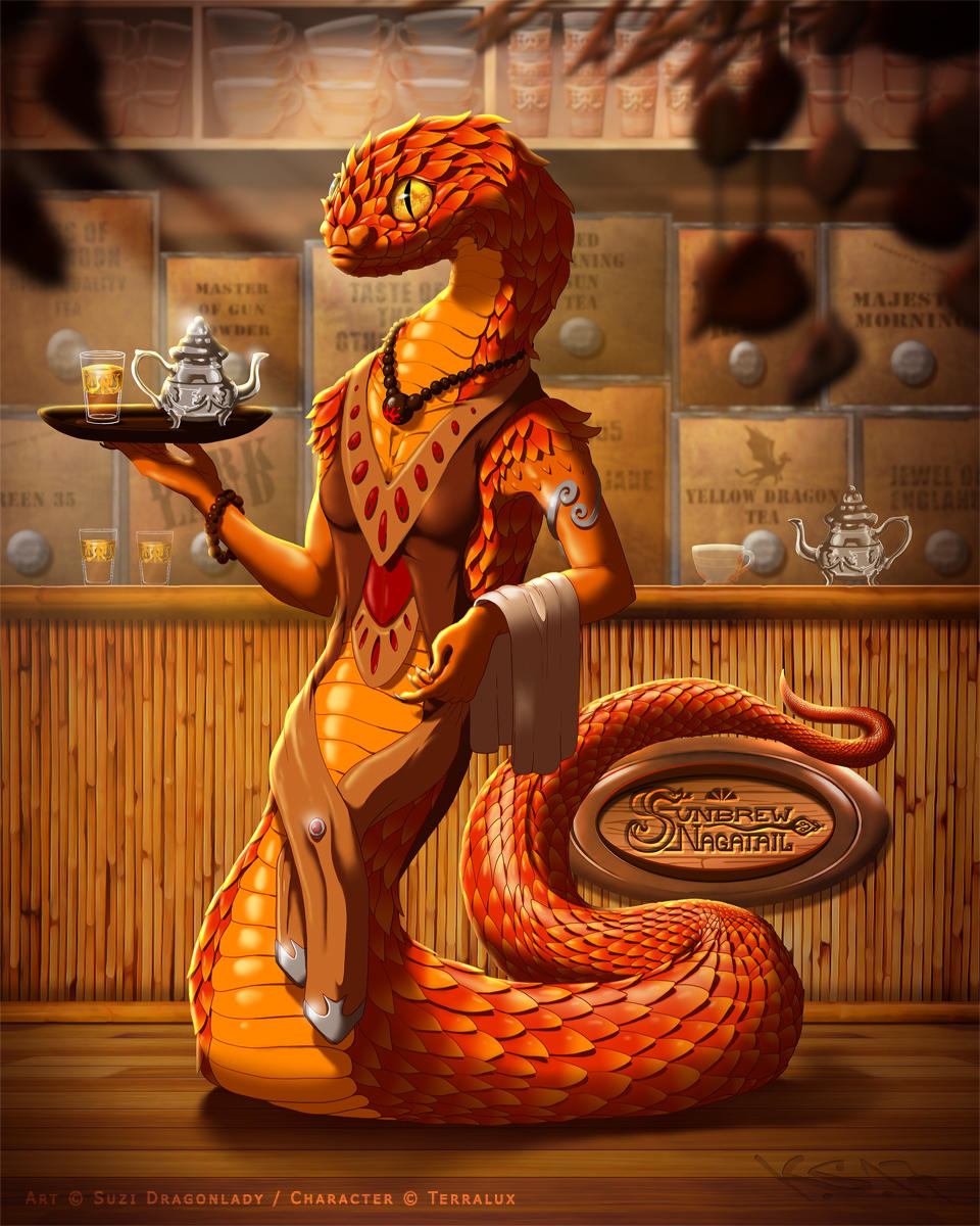 Naturama - Sunbrew Nagatail Tea Bar by suzidragonlady