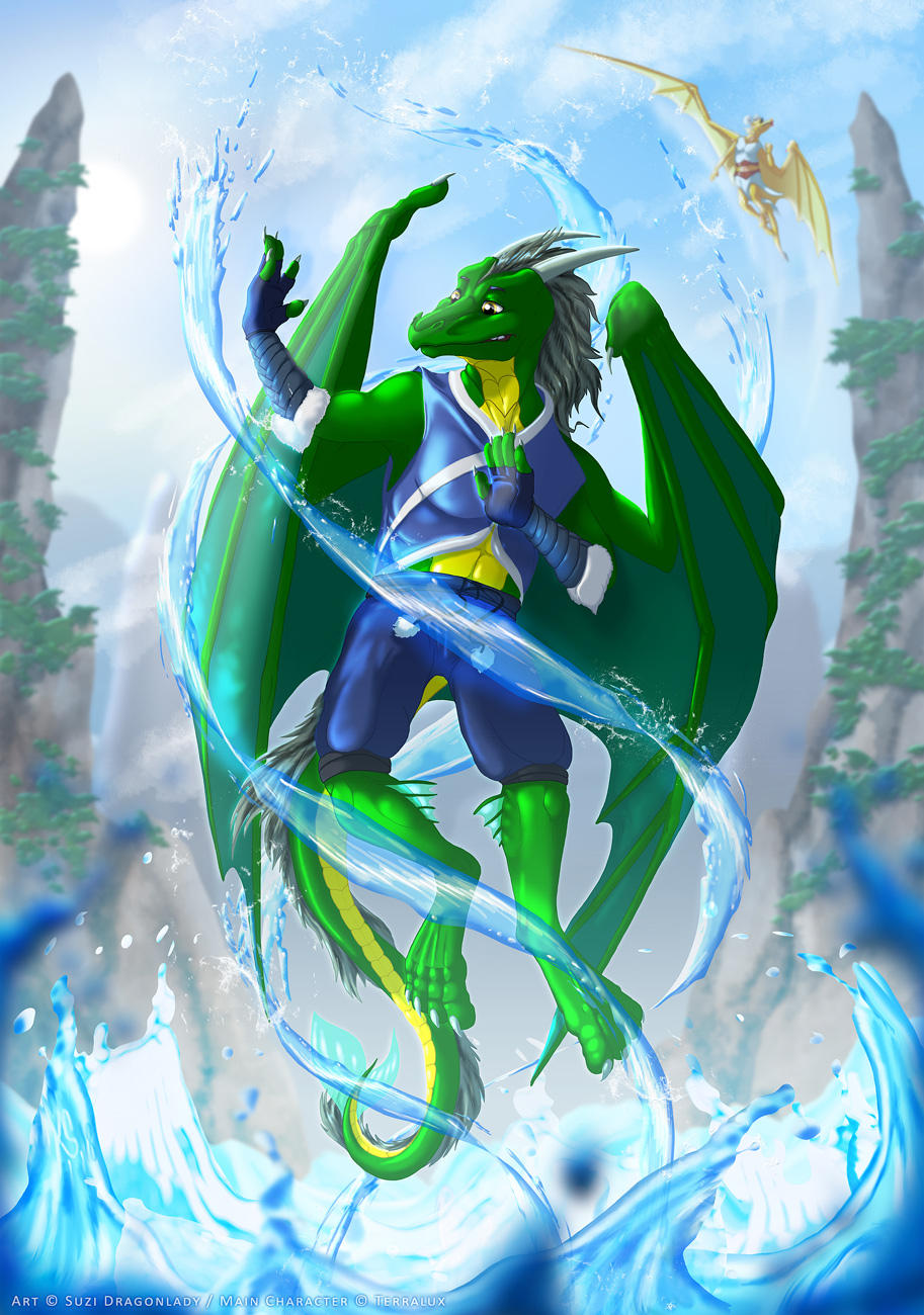 Naturama - Waterbending by suzidragonlady