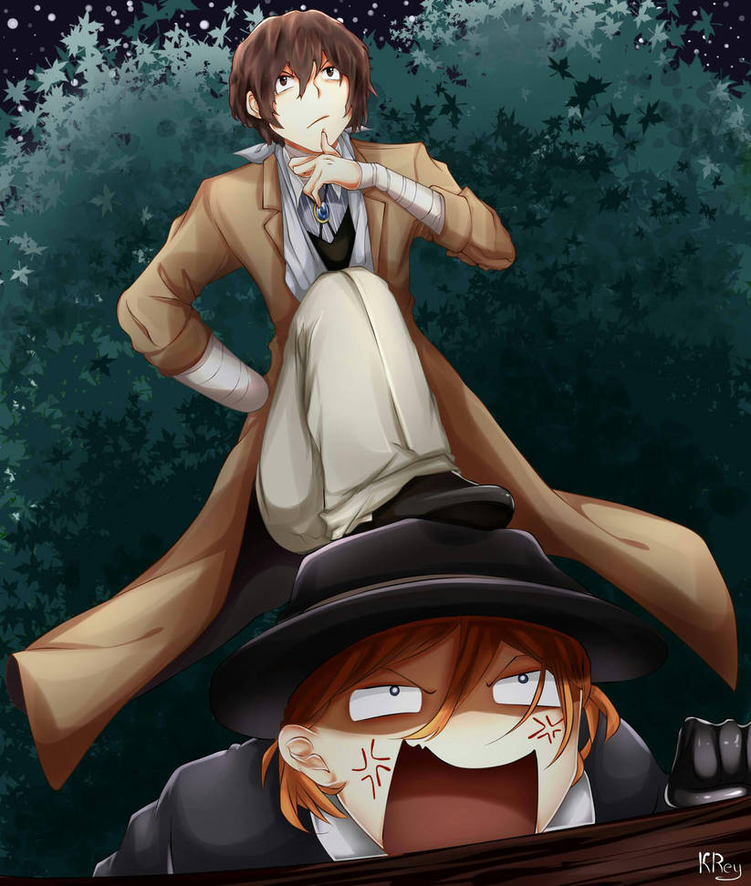 Dazai Osamu Nakahara Chuya By Reinaneil On Deviantart
