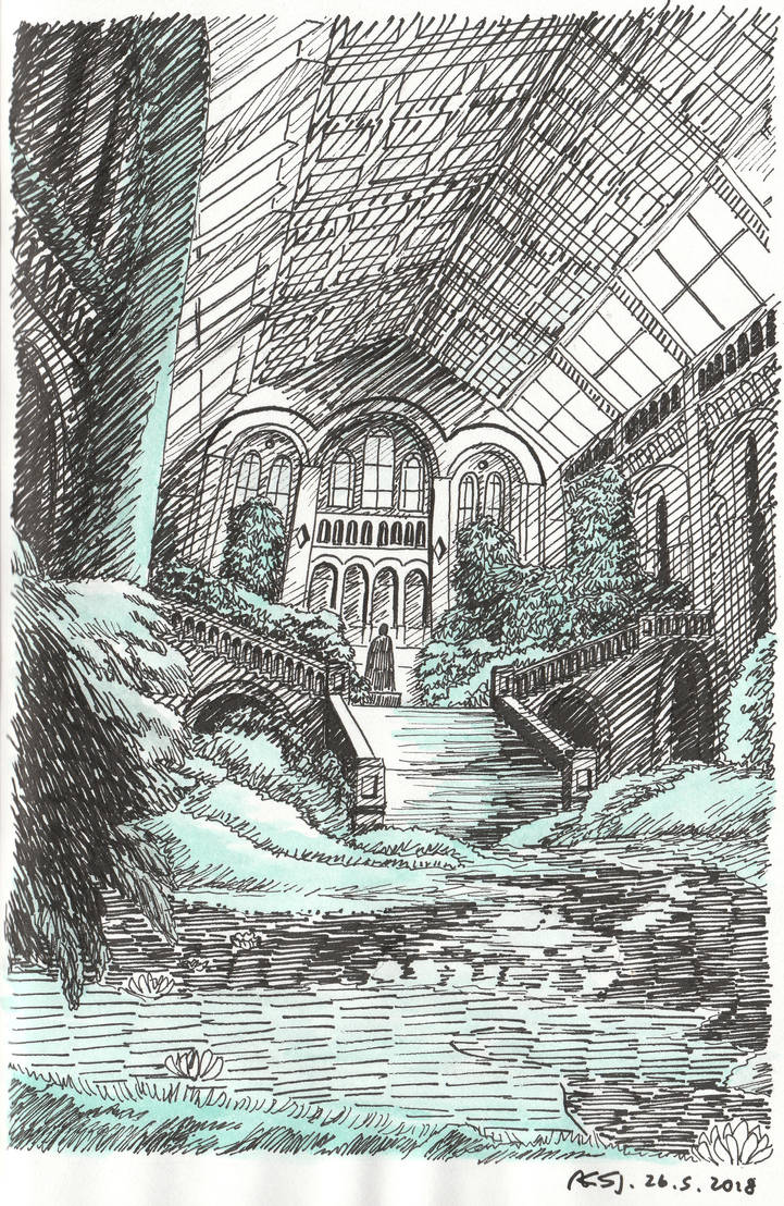 Abandoned Zone (Copying master's artwork) by Audrey829SJ
