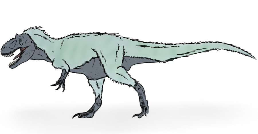 Yutyrannus huali by BrooksLeibee