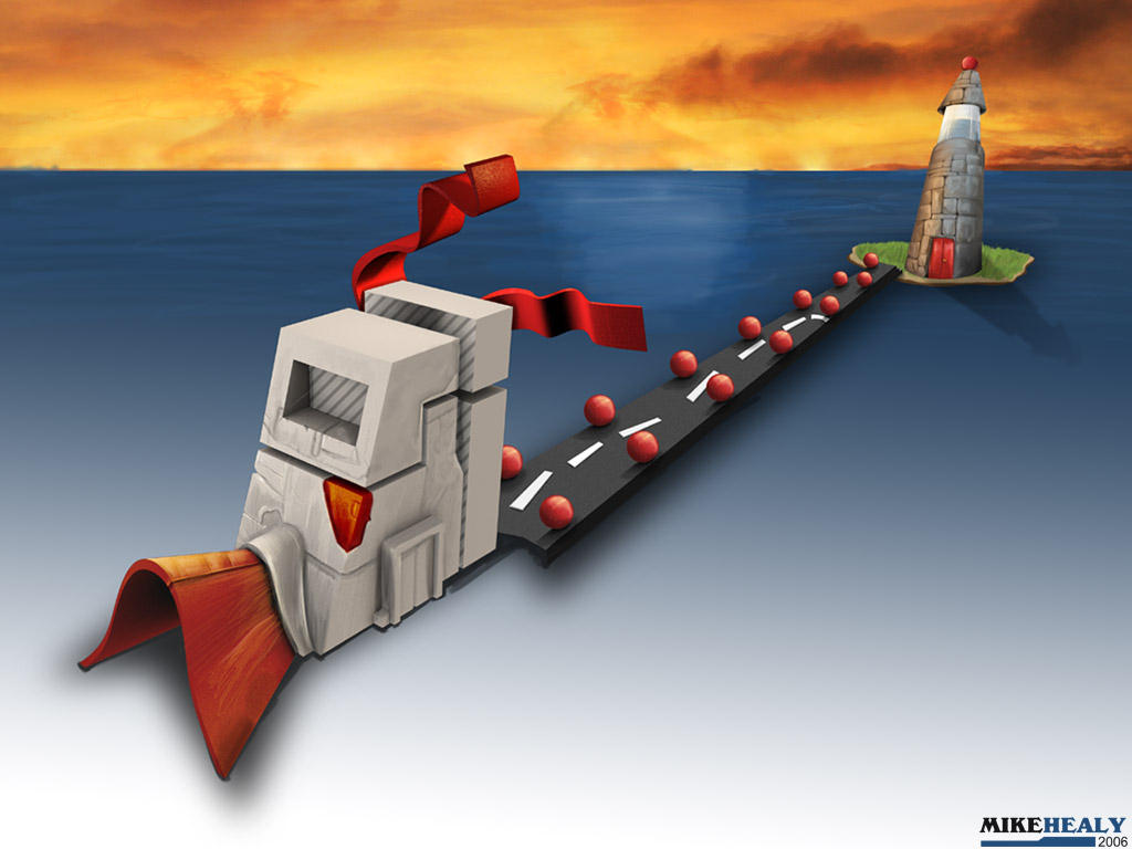 Surreal Bridge by cranial-bore