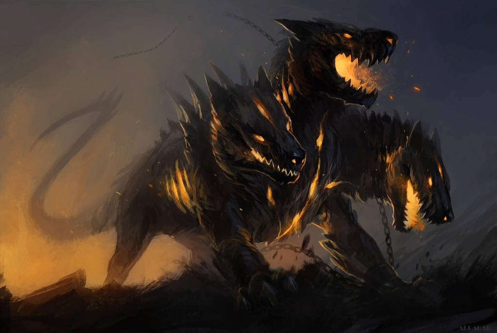 Hellhound By Allagar On Deviantart