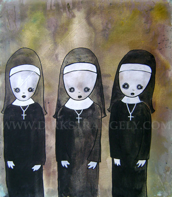 DIRK STRANGELY Three Nuns by dirkstrangely
