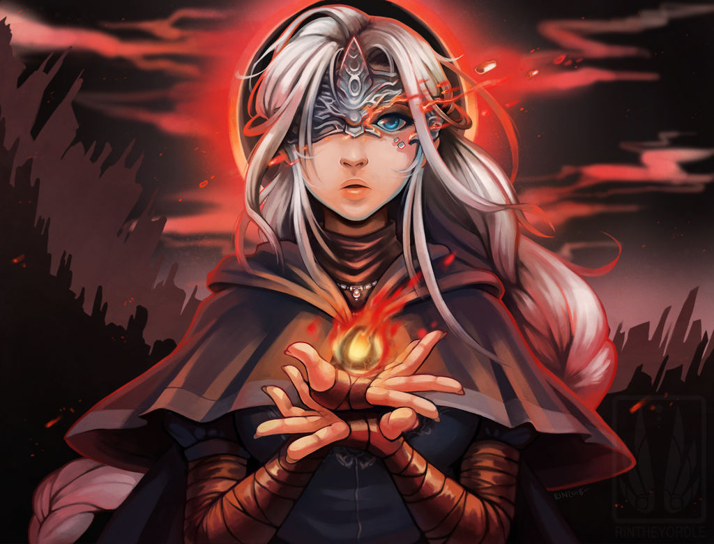 Fire Keeper - Commission for Rasta! by RinTheYordle