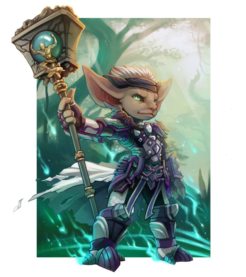 Salerek the Guardian - COMMISSION by RinTheYordle