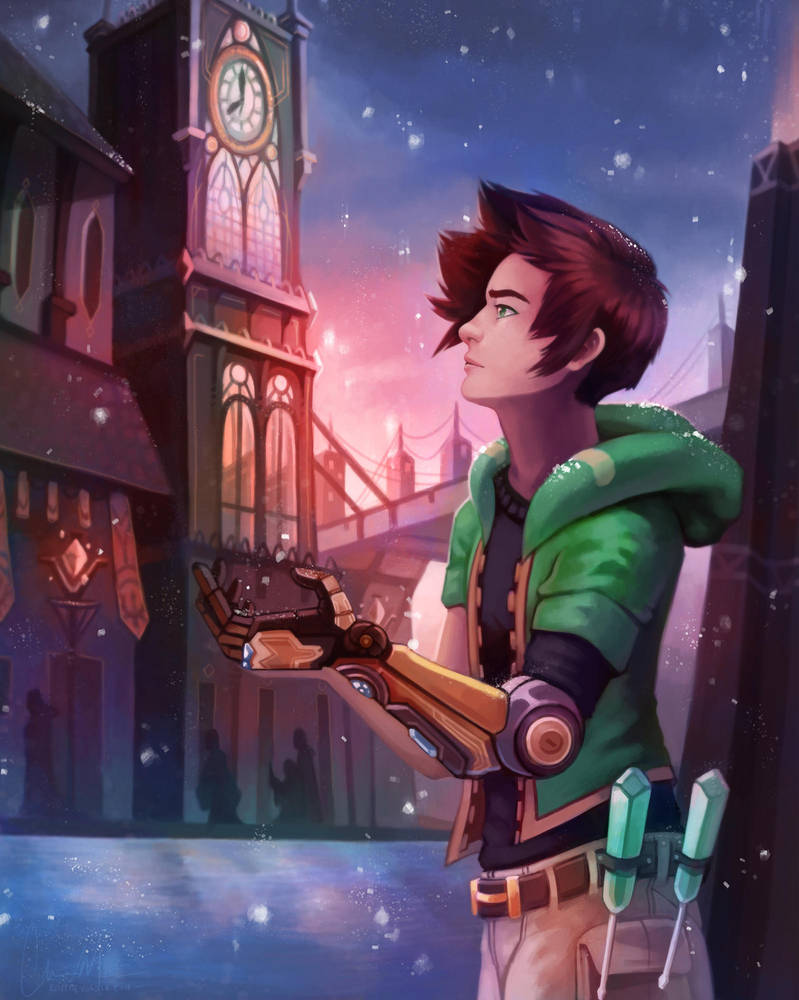 Commission - Piltover's Snowdown by RinTheYordle