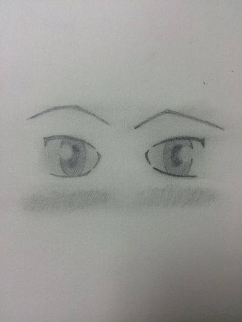 Anime Eyes Left And Right Attempt By Snapfromdadead On Deviantart